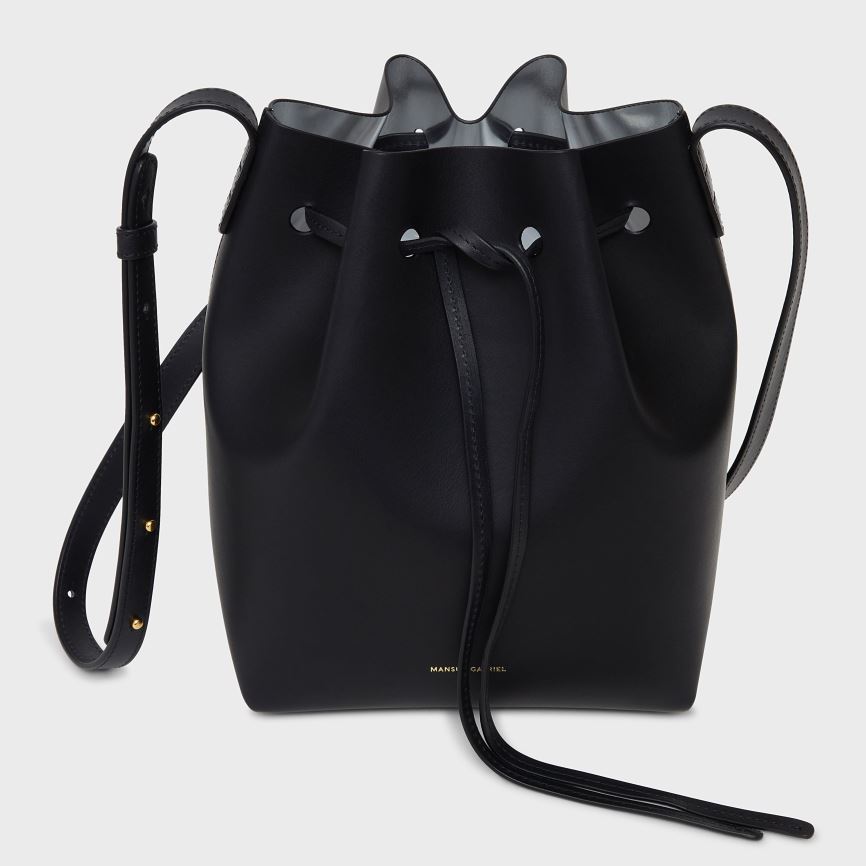 Women's Mansur Gavriel Mini Bucket Bags Black | AU 70M4XT